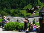 Austria - WERFEN. Hohenwerfen - zamek tylko dla orłów