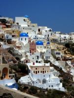 Grecja: Santorini - wyspa białych murów i błękitnych kopuł